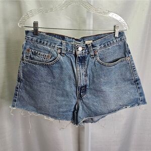 Levi's 90s Vintage 550 Relaxed Fit Denim Shorts Size 33
